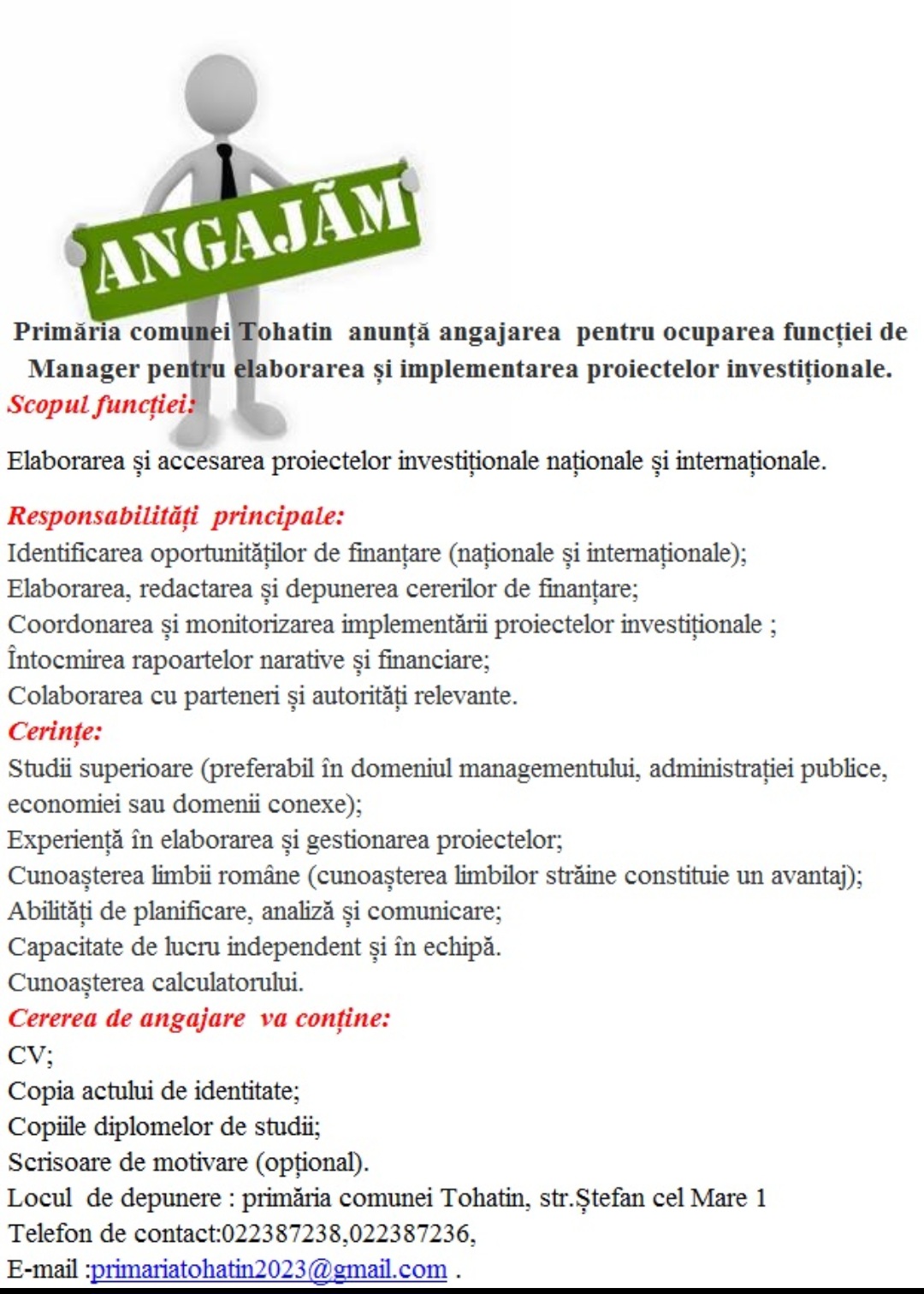 Angajǎm!